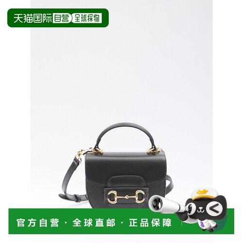 GUCCI 女士手提包 7813871AAQD1000 CO 黑色 Black leather mini