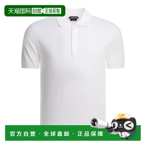 TOM FORD 男士T恤 KPS035YMC040WABWHITE SS2026