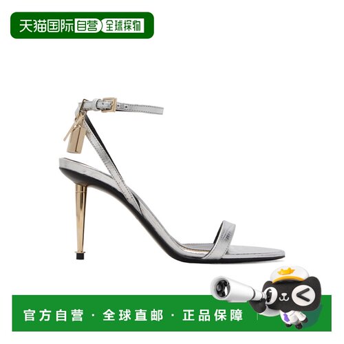 TOM FORD 女士凉鞋 W2748LCL408PTAA SS2026 灰色 尖头裸跟凉鞋