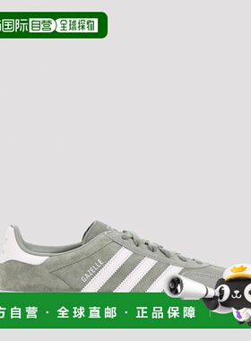 ADIDAS 男士休闲鞋 IH9641OLIVE SS2026 灰色 GAZELLE INDOOR