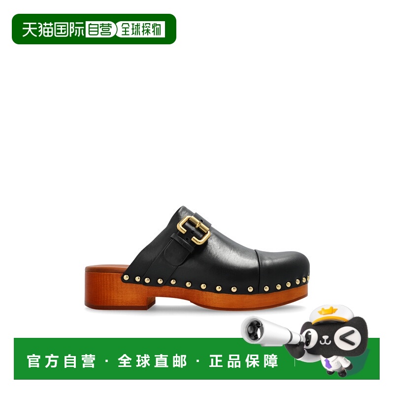 1h可退 CHLOÉ 女士芭蕾乐福鞋 CH25A12ZLT001 AW2025 黑色
