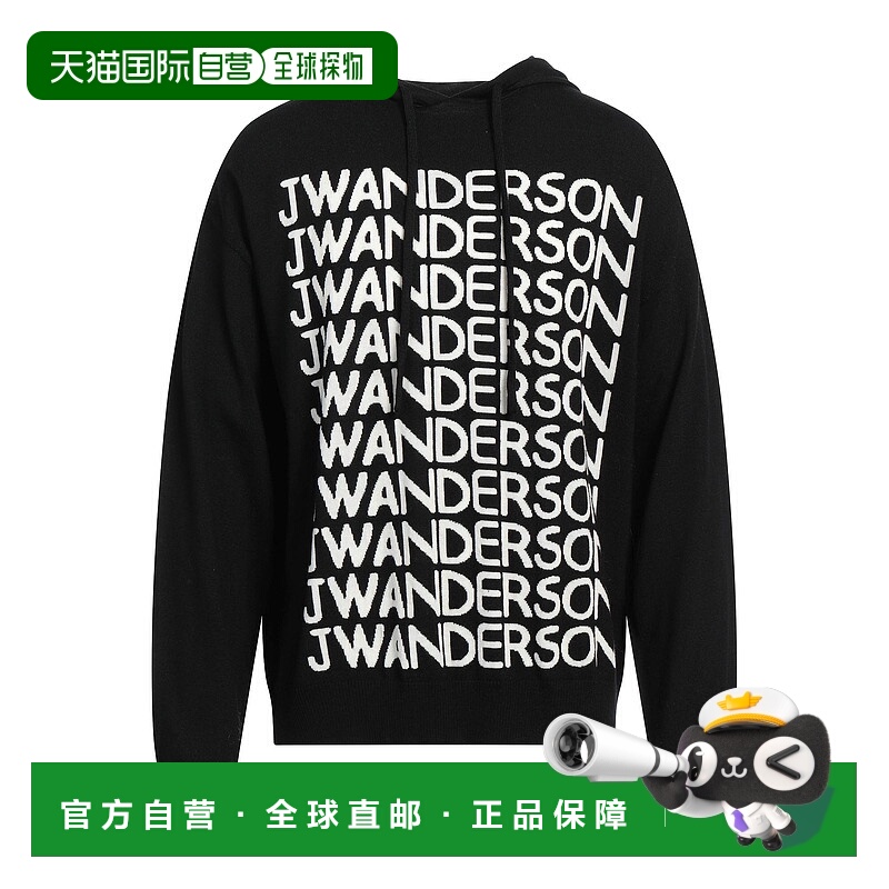 1h可退 潮奢 J.W. Anderson 男士 毛衣 black黑色 舒适时尚