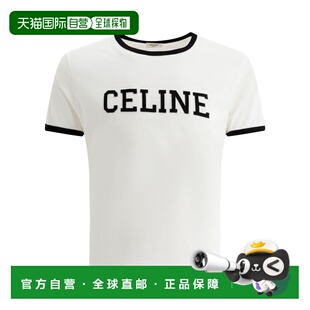 SS2025 CELINE RX02R507Z01QF T恤 白色 男士