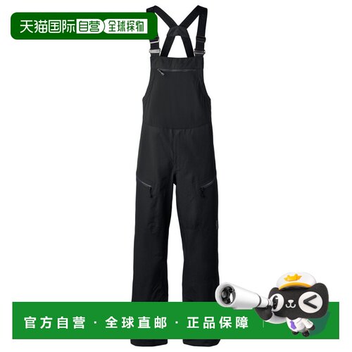 SCOTT 男士户外冲锋裤 0073447BLACK CO 黑色背带裤休闲裤