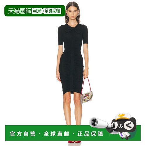 valentino 华伦天奴 女士 Rouche 针织连衣裙 8B0KD15LA8N