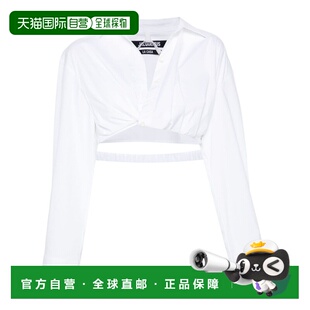 AW2024 243SH0421454100 白色 女士衬衫 JACQUEMUS