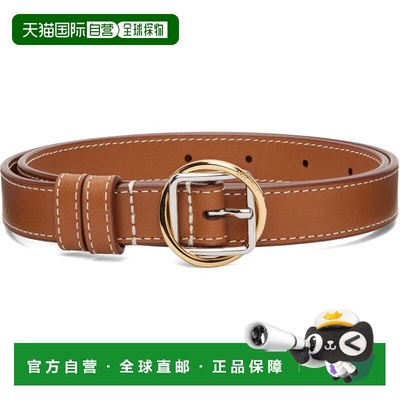 1h可退 潮奢 Jacquemus 女士 棕色 The thin Salon 腰带 25HBEW00