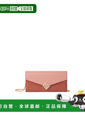 FENDI 女士钱包 8M0365ALV4F1TWI AW2025 粉红色 FF Diamonds Con