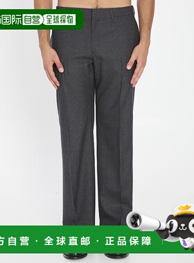 CELINE 男士休闲裤 RP05J772W08CR AW2025 灰色 Wool trousers