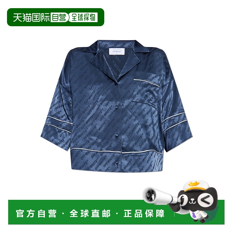 1h可退 OFF-WHITE 女士POLO衫 OWGG008F25FAB0014800 AW2025