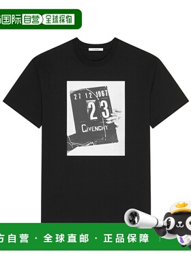 GIVENCHY 男士T恤 BM71NK3YSL001 SS2026 黑色 Givenchy T-Shirts