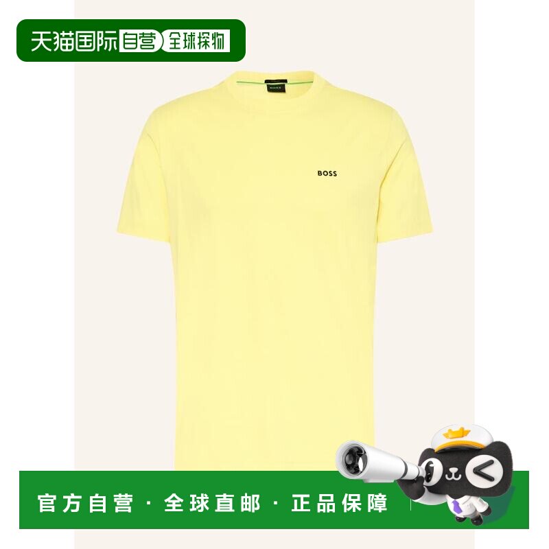 BOSS 男士T恤 100152187819000 CO 黄色 T-shirt TEE