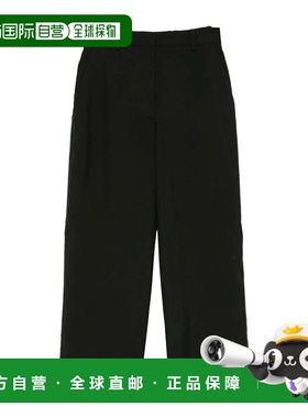 MARNI 女士休闲裤 PAMA0596A0TW83900N99 黑色阔腿裤 AW2025