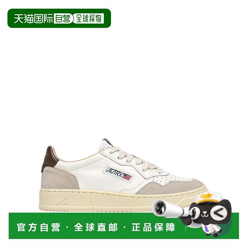 AUTRY 男士运动鞋 AULMLS15WHT SS2026 白色 MEDALIST LOW LEAT S
