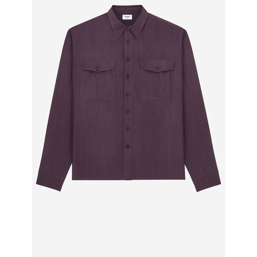1h可退 SAINT LAURENT 男士衬衫 854249Y2N495055 SS2026