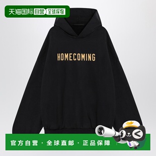黑色连帽衫 潮奢 Homecoming 男士 192BT244810FBLK Essentials