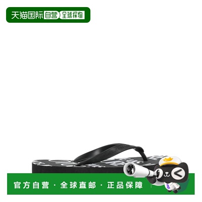 1h可退 潮奢 versace 范思哲 女士 Slides 便鞋 black黑色 舒适时