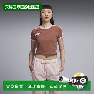 RACE AHEAD 女子短版T恤