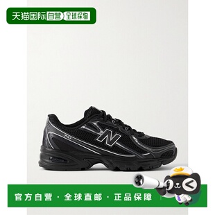 1h可退 潮奢 New Balance  男士 740 金属感皮革边网纱运动鞋 U74