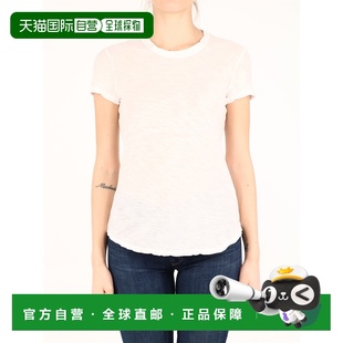 WUA3037WHITE Perse shir cotton 女士T恤 White James 白色