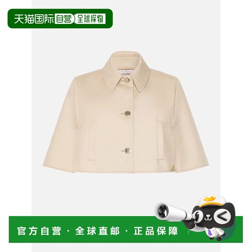 MAX MARA 女士斗篷 2624736021005005 AW2026 米白色