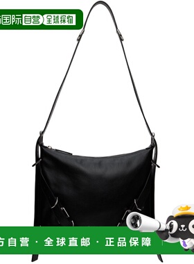 1h可退 潮奢 Givenchy 纪梵希 男士 黑色 Voyou 斜挎包 BK50CWK1Y