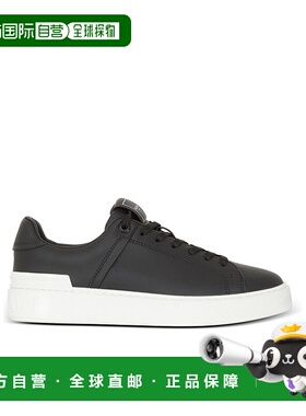 BALMAIN 男士休闲鞋 GM1VI288LVTREAB SS2026 黑色 B-Court运动鞋