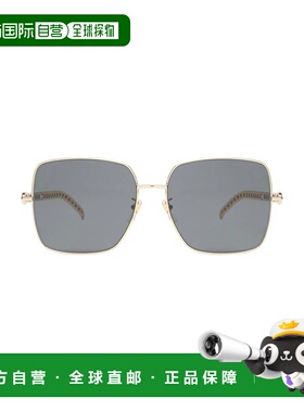 潮奢 Gucci 古驰 女士 太阳眼镜 metal金属色 舒适时尚