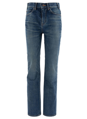 CELINE 女士牛仔裤 2N48A930F07DU CO 蓝色 Françoise Straight l