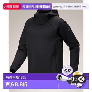 1h可退 ARC'TERYX始祖鸟男士RETHEL HOODY多功能套头连帽刺绣标卫