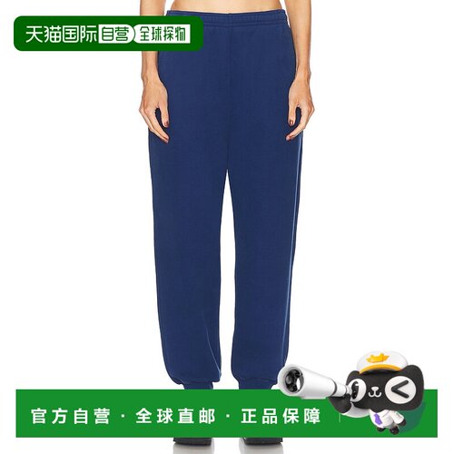 1h可退 潮奢 Bode 女士 慢跑者长裤 MRF24CS039 blue蓝色 舒适时