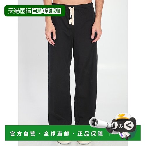 CELINE 男士休闲裤 RP07U0S9138NO AW2025 黑色 Trousers made of