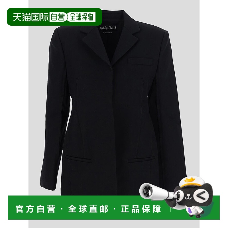 1h可退 JACQUEMUS 女士夹克 233JA0341458990 AW2023 黑色