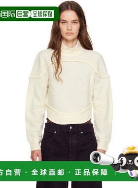 1h可退 潮奢 Eckhaus Latta 女士 米色 Pallas 高领毛衣 1404ELPF