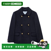 女士西服 P536P13FYSOOOF0008 PRADA 蓝色 夹克外套双排扣休闲