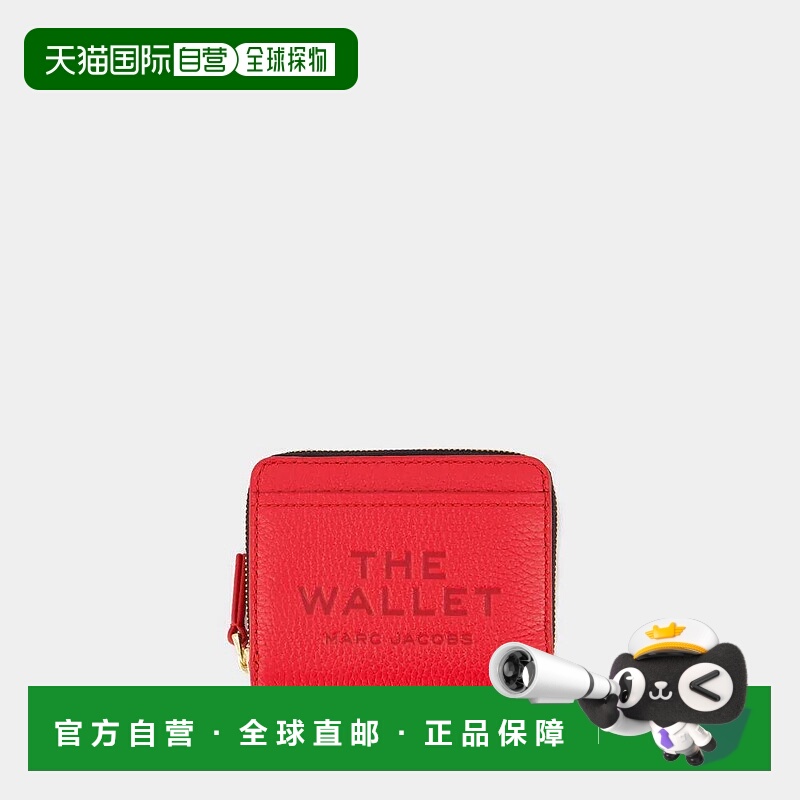 1h可退 MARC JACOBS 女士钱包 2R3SMP044S10617 CO 红色 徽标钱包