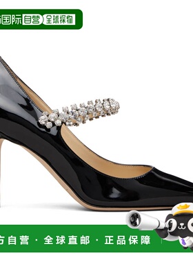 1h可退 潮奢 Jimmy Choo 周仰杰 女士 黑色 Bing Pump 85 高跟鞋