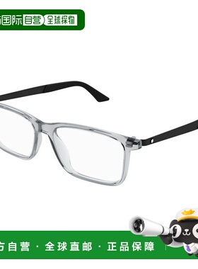 MONTBLANC 男士太阳镜 MB0333O002 AW2025 黑色 MONTBLANC Optica