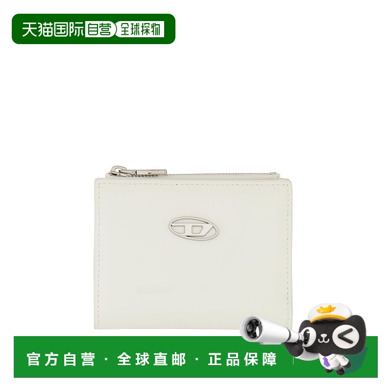 1h可退 DIESEL 女士钱包 X10121PR271T1003 AW2024 白色 PLAY D