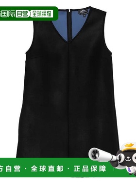 A.P.C. 女士连衣裙 PSAFUF35200LZZ AW2025 黑色 ROBE GABBY