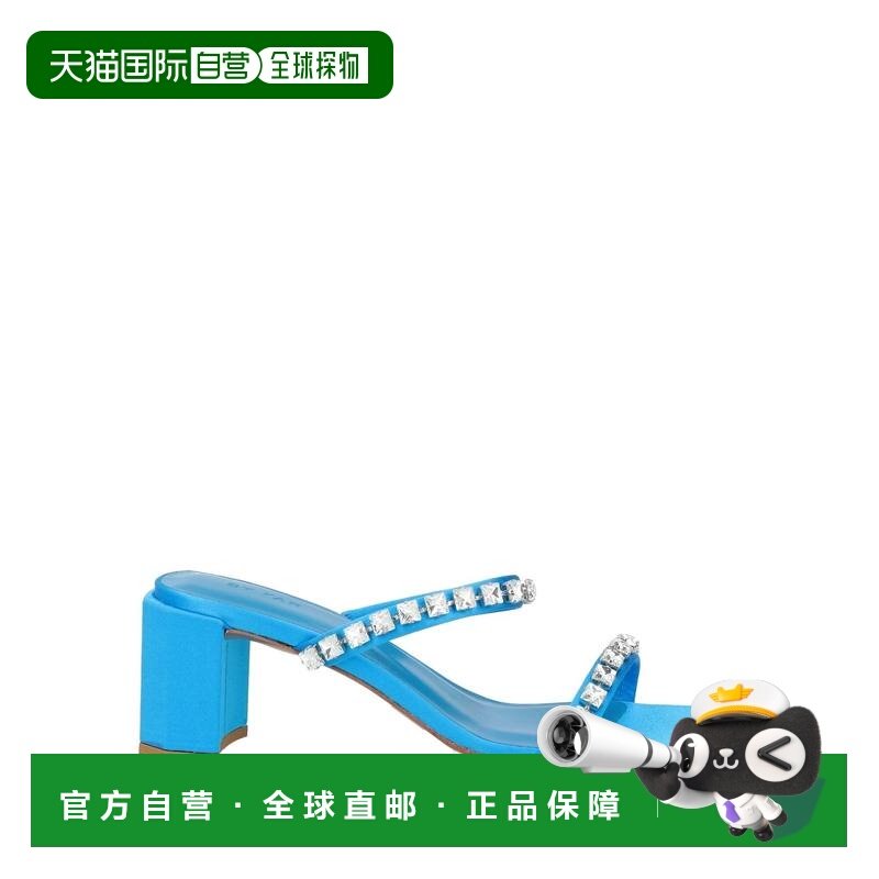 1h可退 潮奢 BY FAR 女士 凉鞋 blue蓝色 舒适时尚,女鞋,时装凉鞋,淘宝优惠券,粉丝福利购,淘宝优惠卷