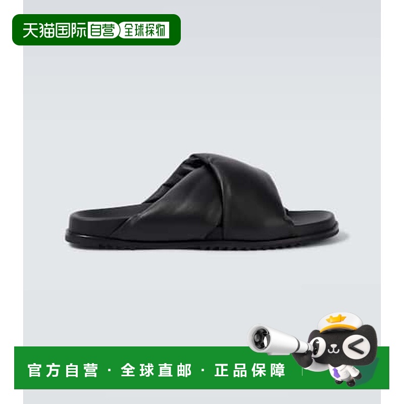 1h可退 潮奢 rick owens 瑞克 欧文斯 男士 Donut Granola 皮质凉