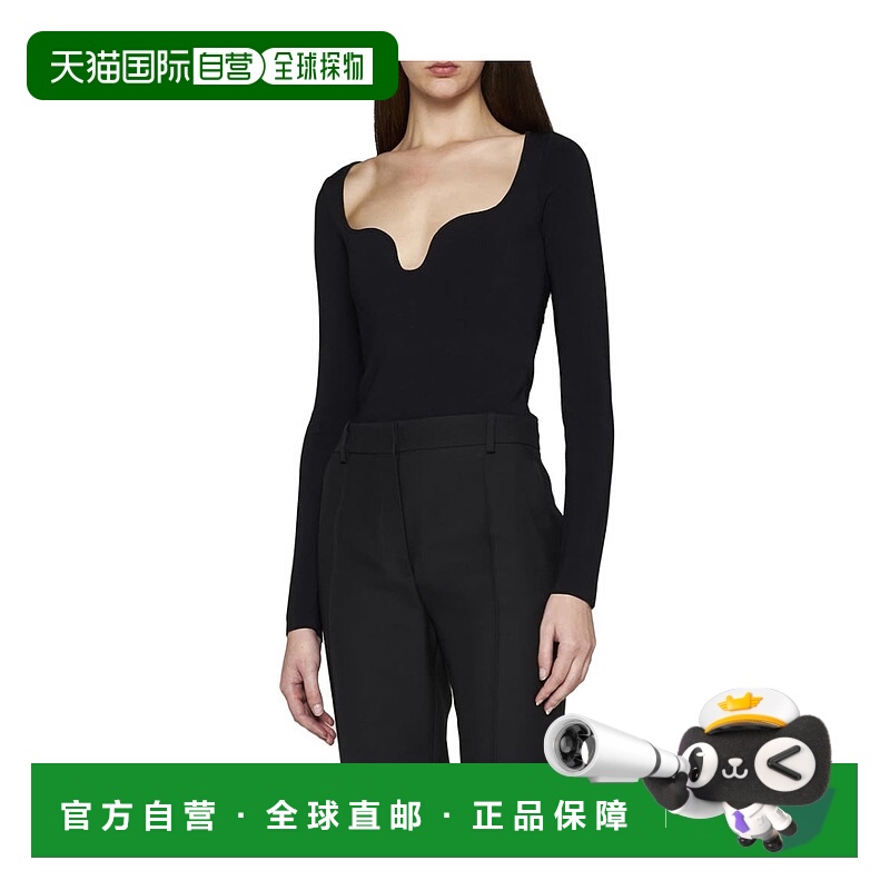 VALENTINO 女士连体裤 1B0K113G7L00NO AW2022 黑色