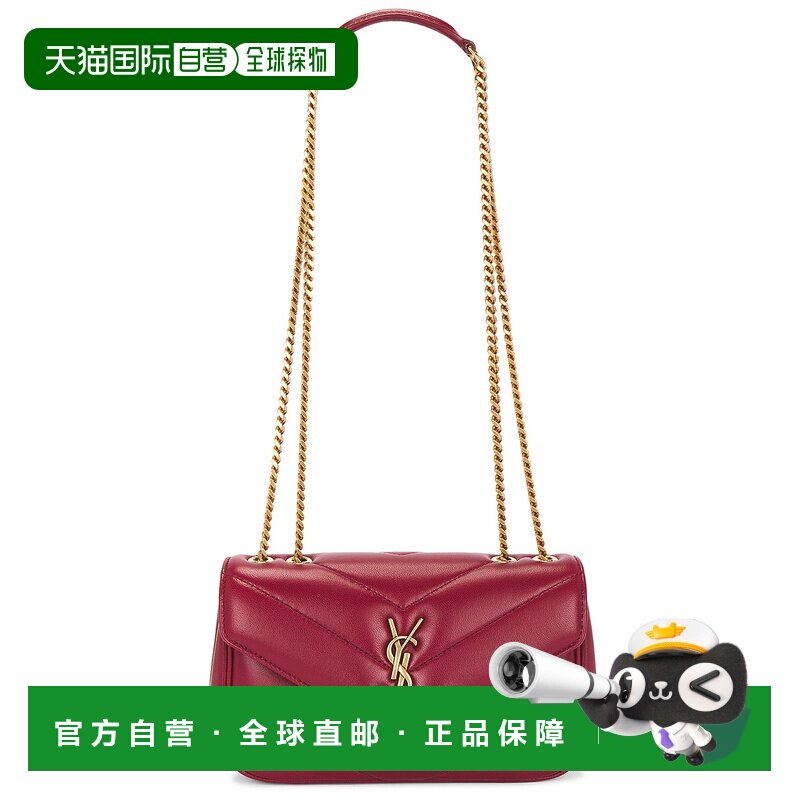 1h可退 潮奢 Saint Laurent 圣罗兰 女士 Loulou 翻盖迷你单肩包 - 天猫国际探物中国香港出品