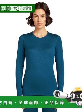 ICEBREAKER 美利奴羊毛 260 Tech Crewe 长袖保暖底层衣 女士