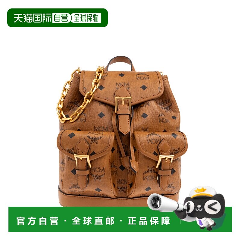 MCM 女士双肩包 MWKFATA020CO AW2025 花色 Backpack 'Aren Mini'
