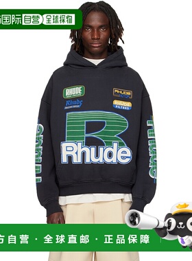 1h可退 潮奢 Tom Ford 汤姆 福特 男士 黑色 Roadway Racing 连帽