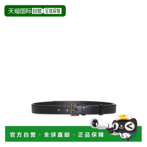 PRADA 女士腰带 1CC5438NQF0632 AW2025 黑色 PRADA buckle-faste
