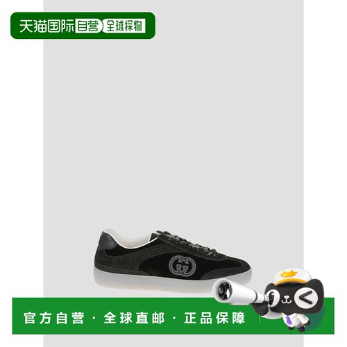1h可退 GUCCI 女士休闲鞋 812656AAE4N3036 AW2025 黑色古驰