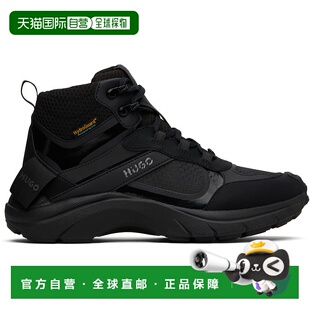 雨果 男士 黑色 1h可退 高帮运动鞋 HUGO Waterproof 505527 潮奢